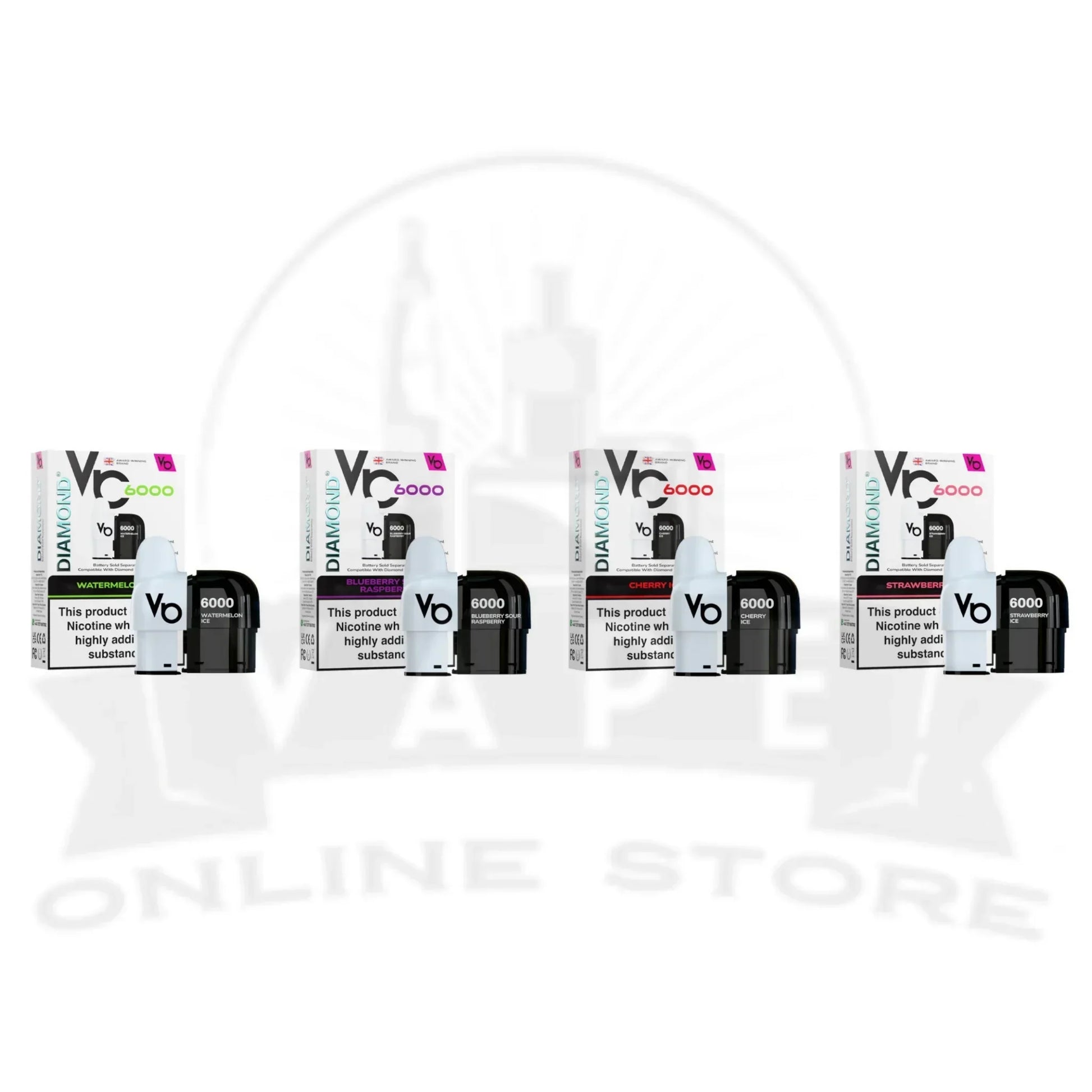 Vapes Bar Diamond 6000 Refill Pods