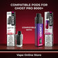 Vapes Bars Ghost Pro 8000 Pod Vape Kit