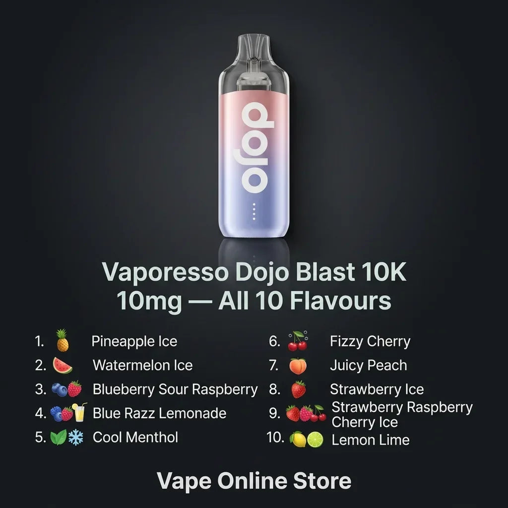 Vaporesso Dojo Blast 10K Prefilled Pod Vape Kit 10mg