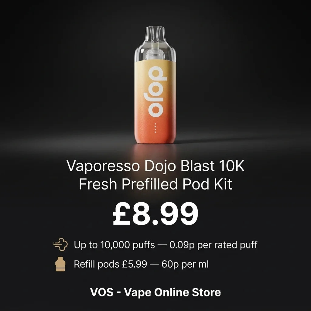 Vaporesso Dojo Blast 10K Fresh Prefilled Pod Kit