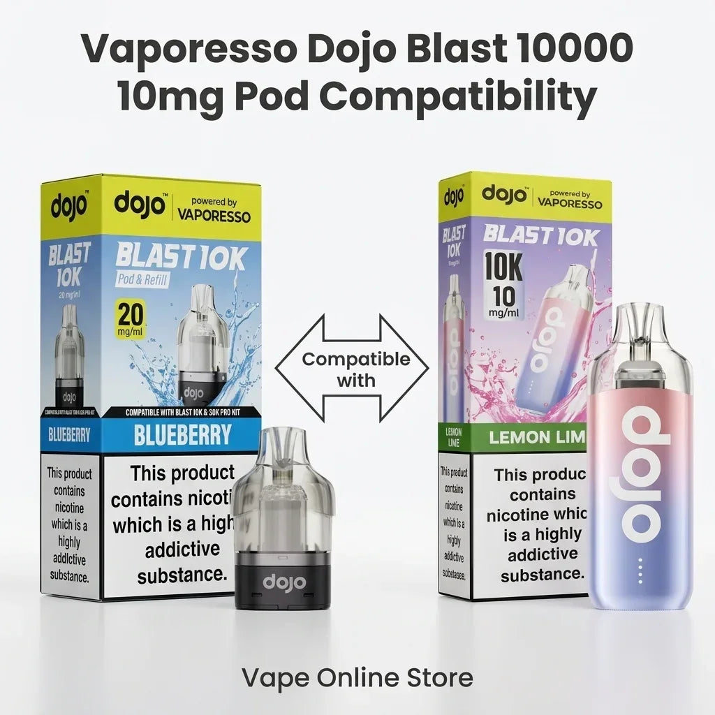 Vaporesso Dojo Blast 10k Prefilled Pods 10mg