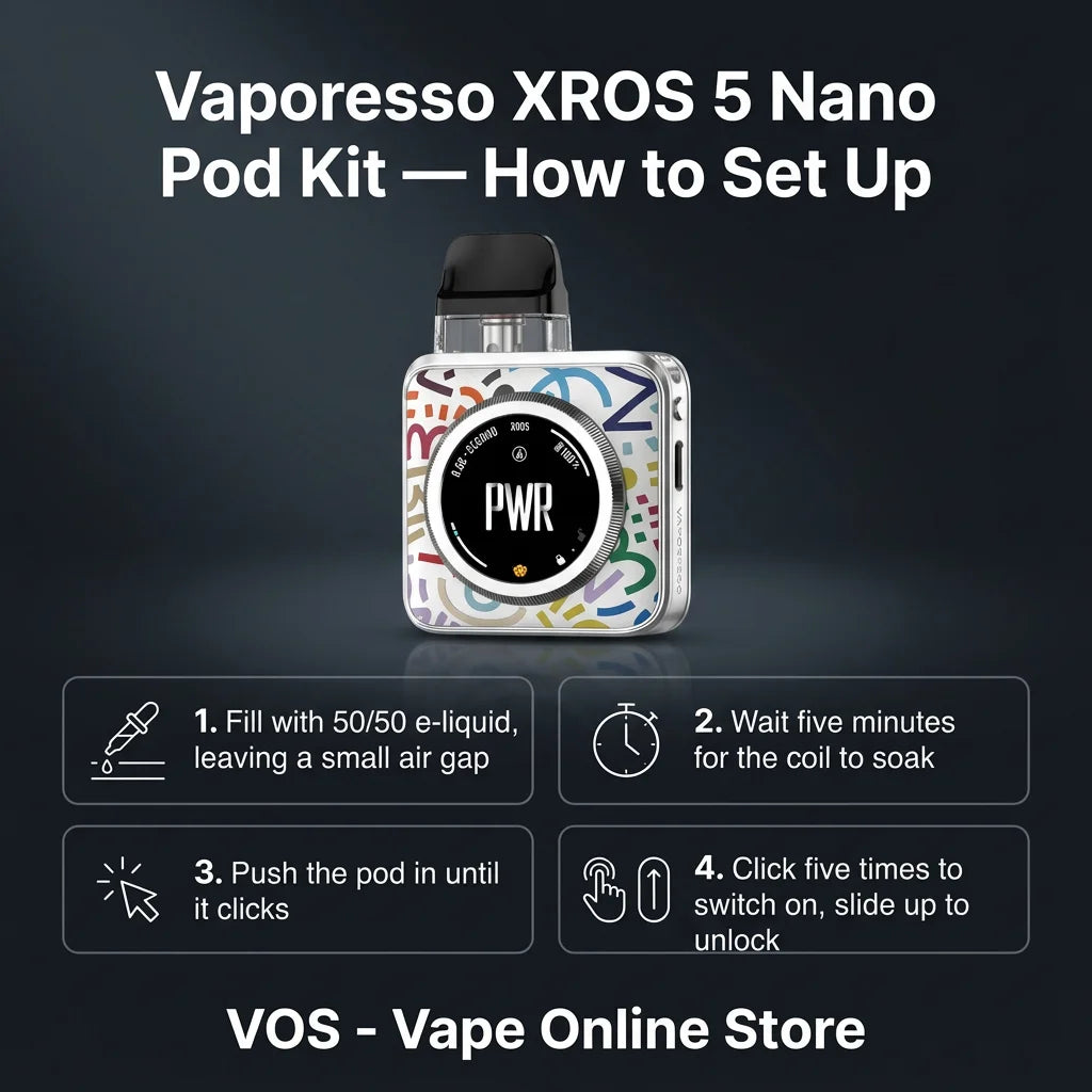 Vaporesso XROS 5 Nano Pod Kit