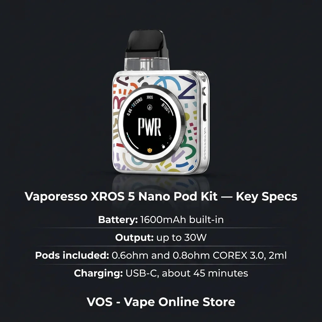 Vaporesso XROS 5 Nano Pod Kit