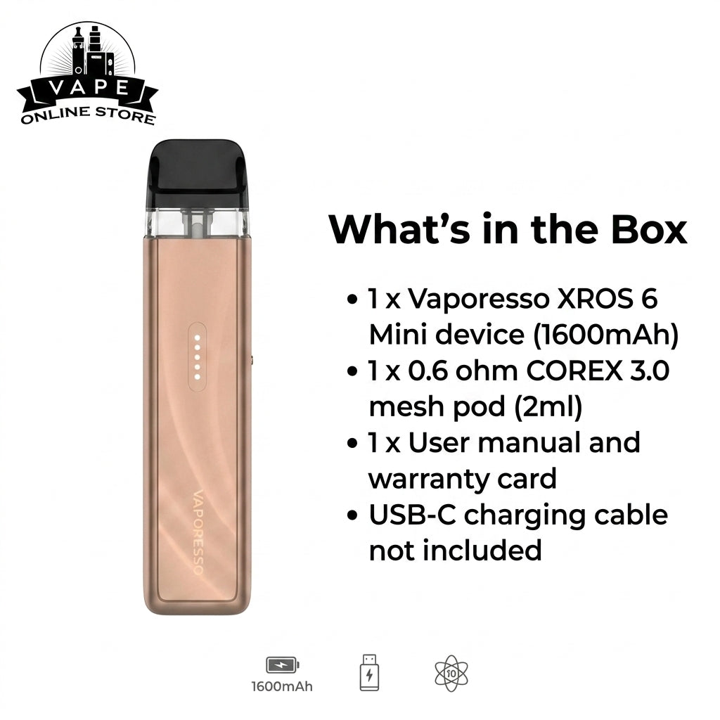 Vaporesso XROS 6 Mini Pod Vape Kit