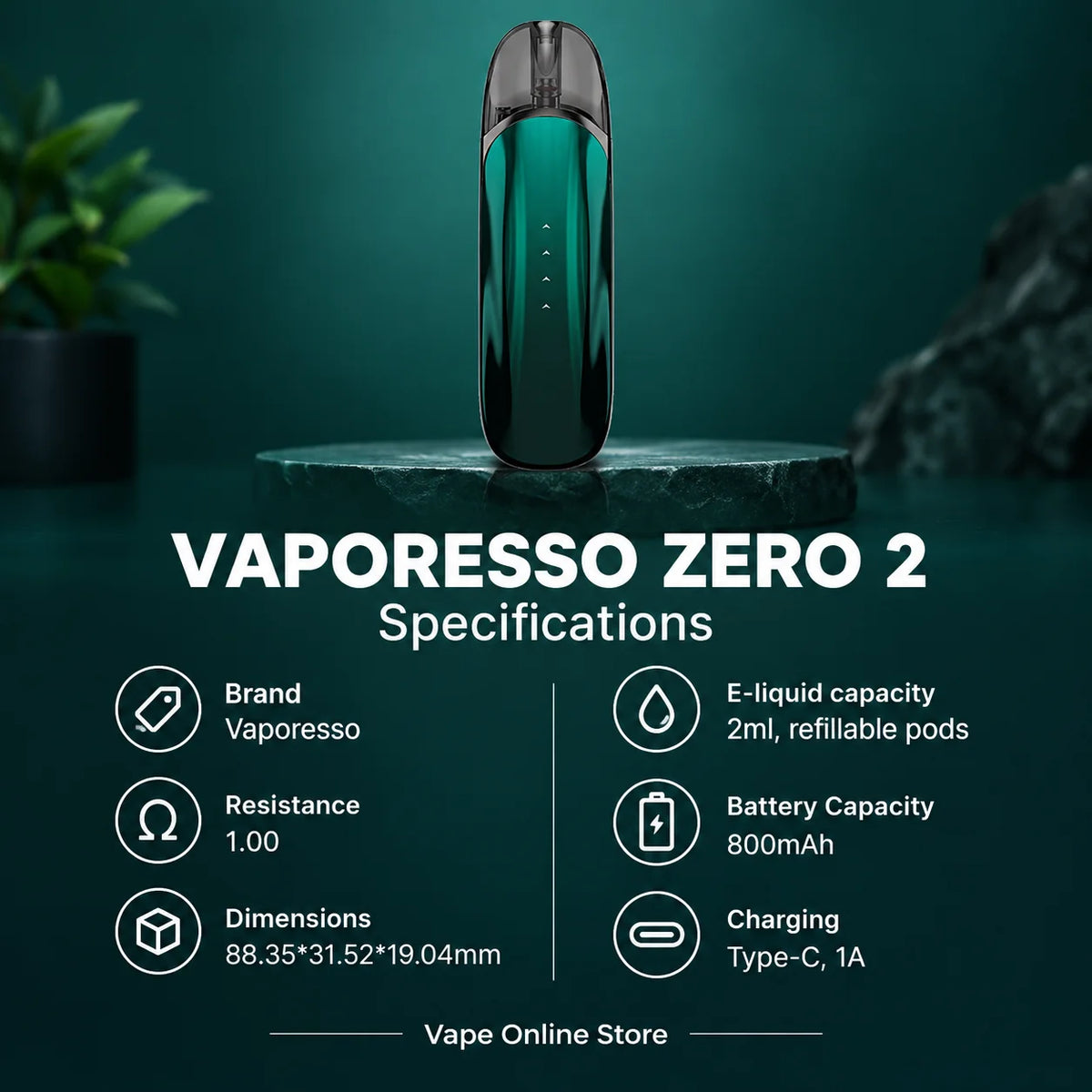 Vaporesso Zero 2 Pod Vape Kit