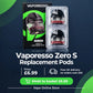 Vaporesso Zero S Replacement Pods Price