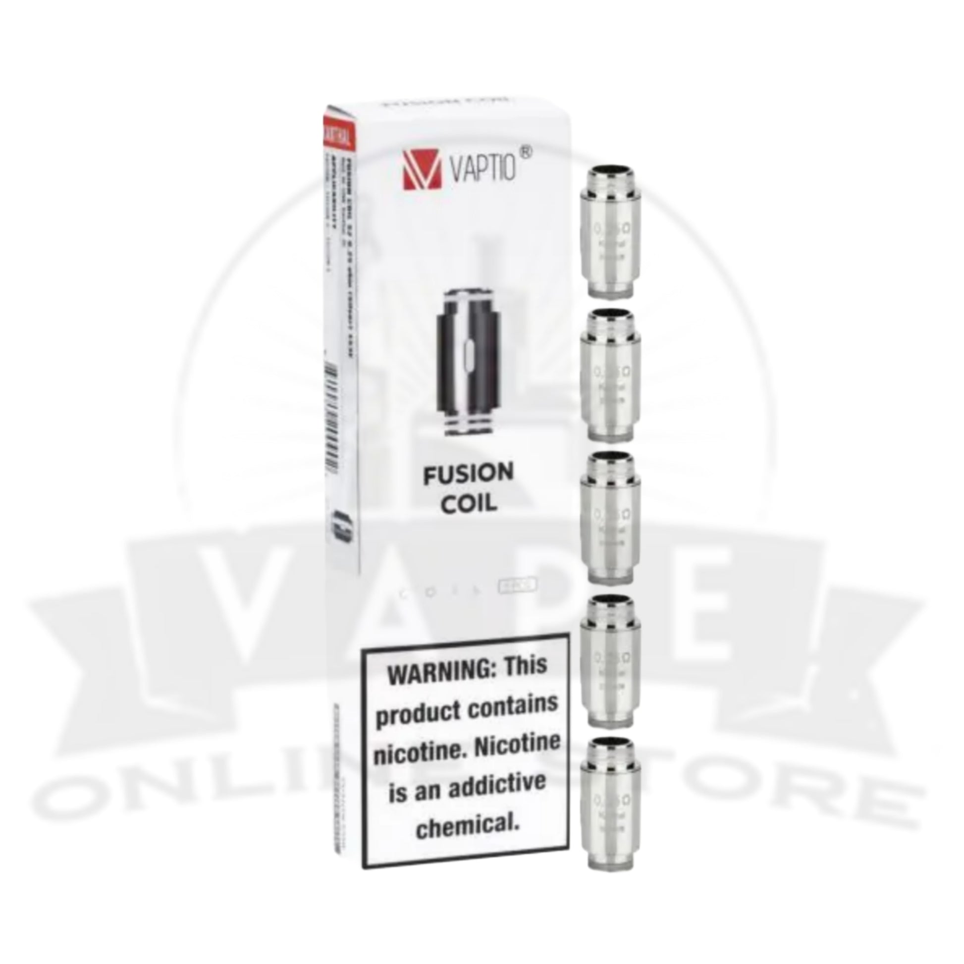 Vaptio Fusion Replacement Coils | Pack Of 5