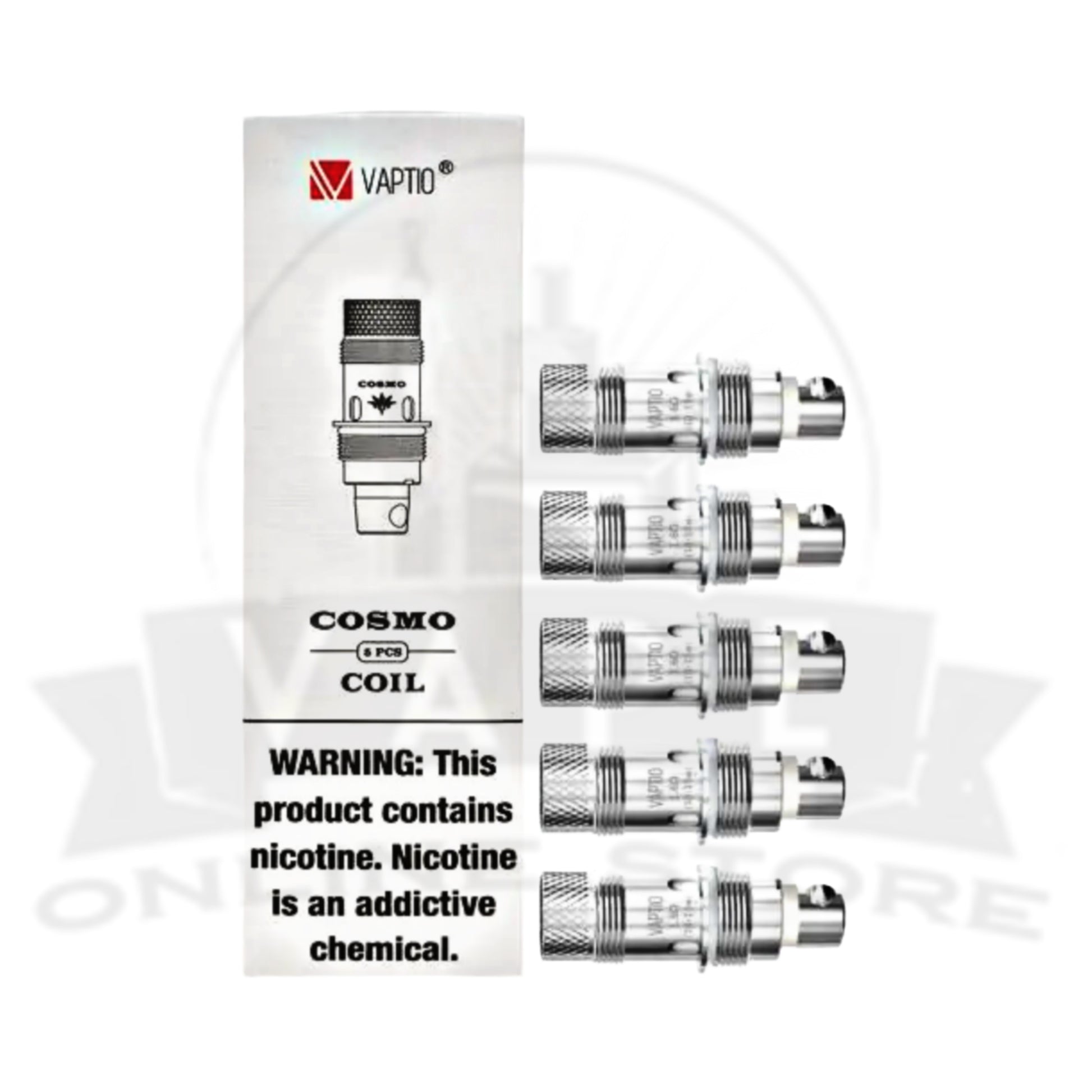 Vaptio Tyro & Cosmo Replacement Coils | Pack Of 5