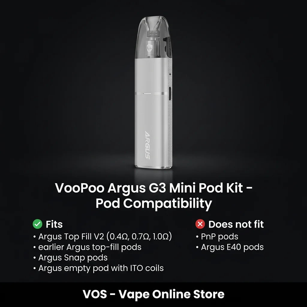VooPoo Argus G3 Mini Pod Kit