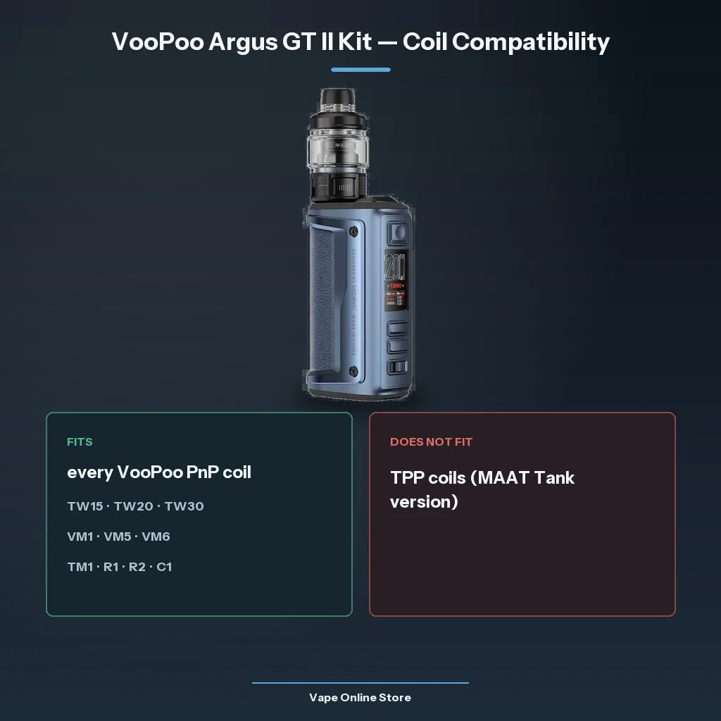 VooPoo Argus GT II Vape Kit