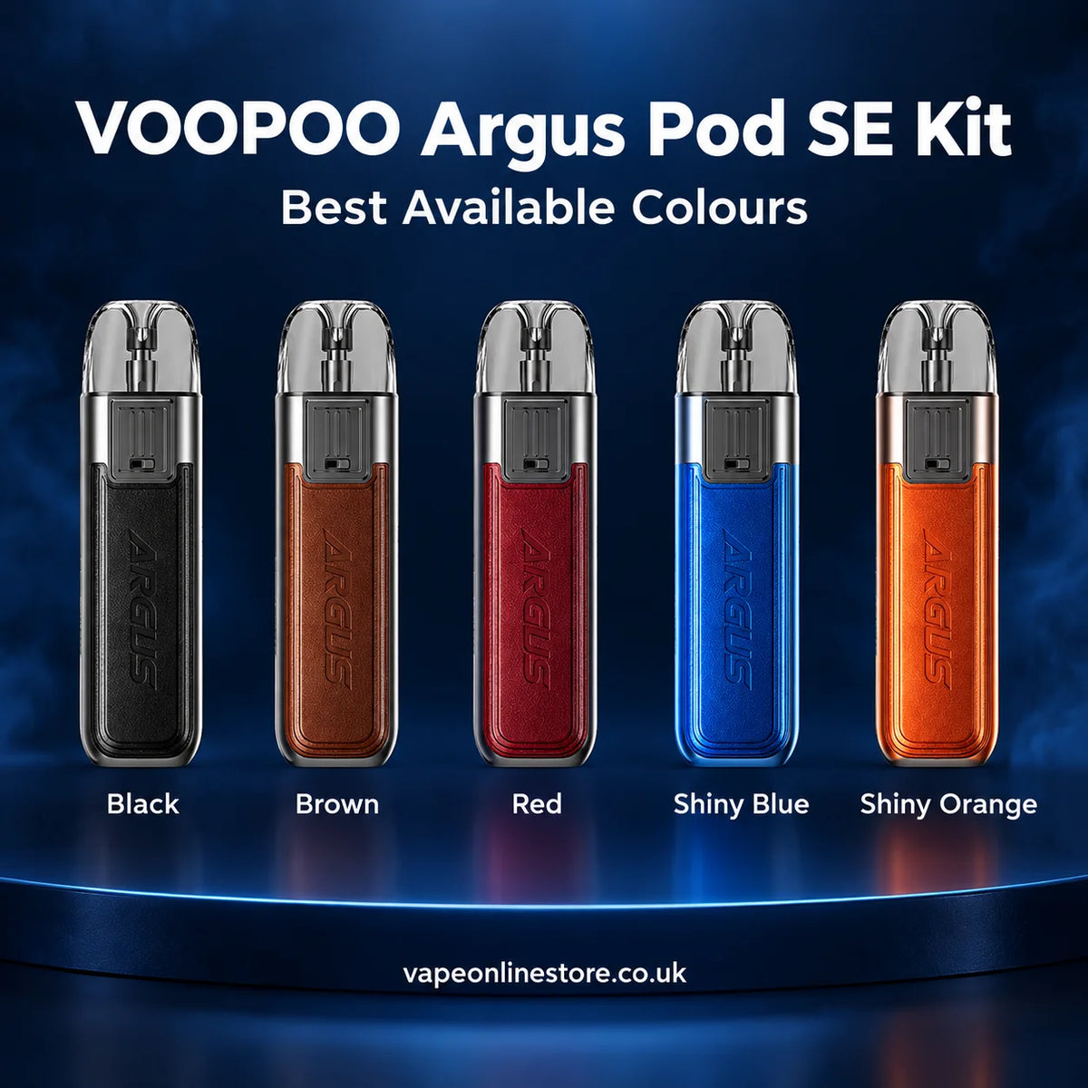 VooPoo Argus Pod SE Vape Colours