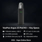 VooPoo Argus Z3 Vape Kit Key Specs
