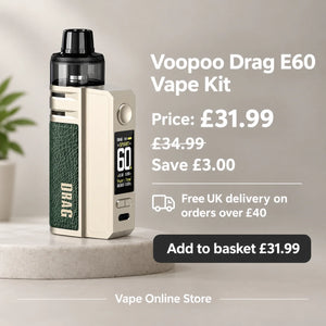 Voopoo Drag E60 Kit Price Offer