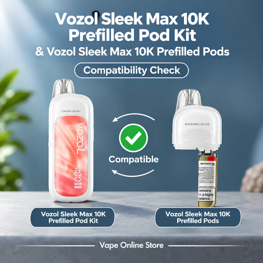 Vozol Sleek Max 10K Prefilled Pod Kit