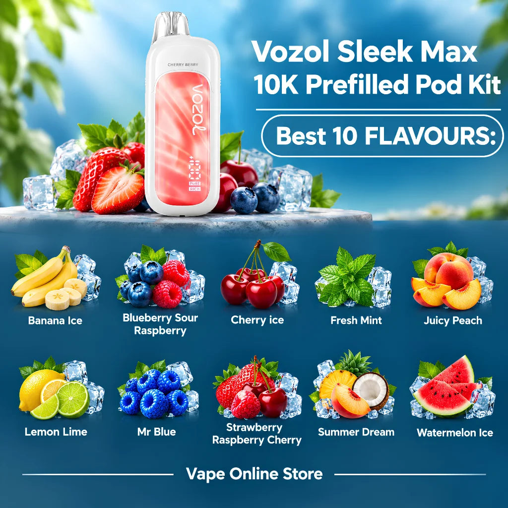 Vozol Sleek Max 10K Prefilled Pod Kit