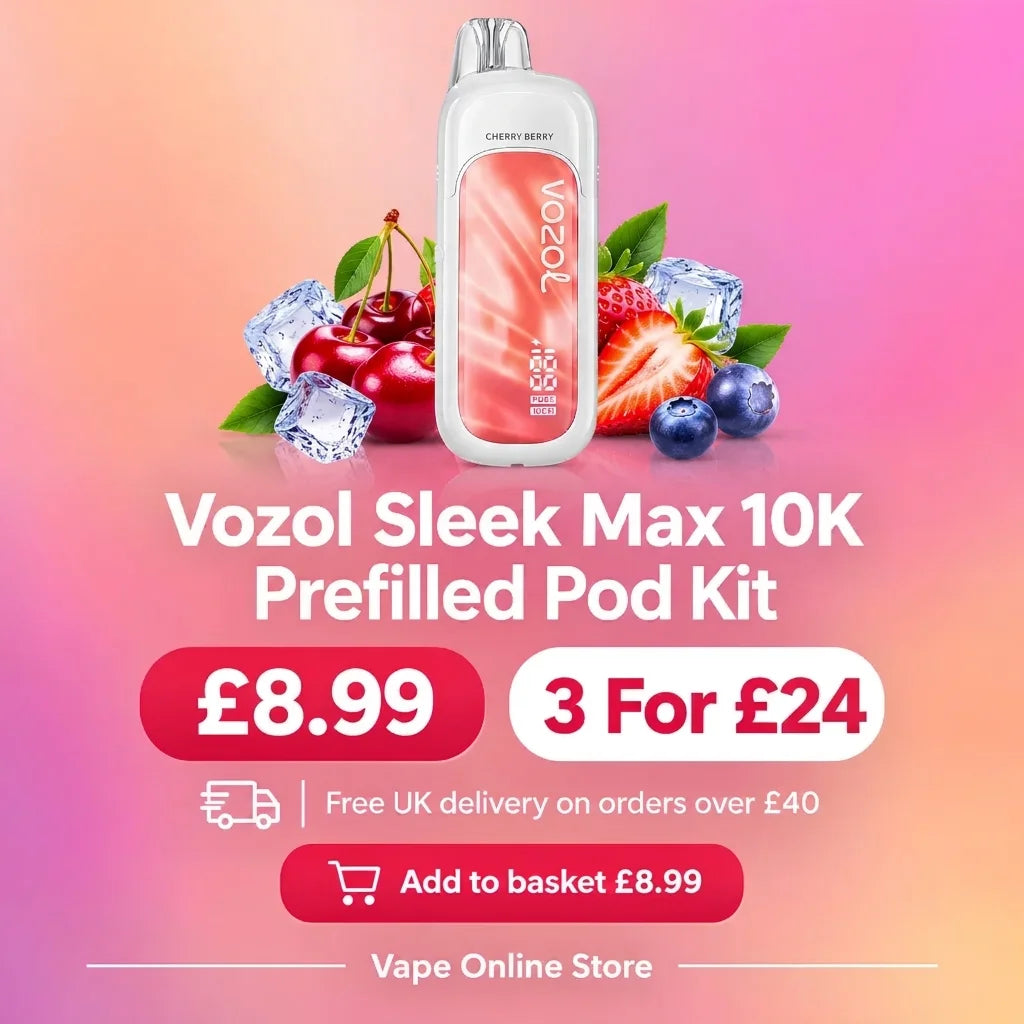 Vozol Sleek Max 10K Prefilled Pod Kit