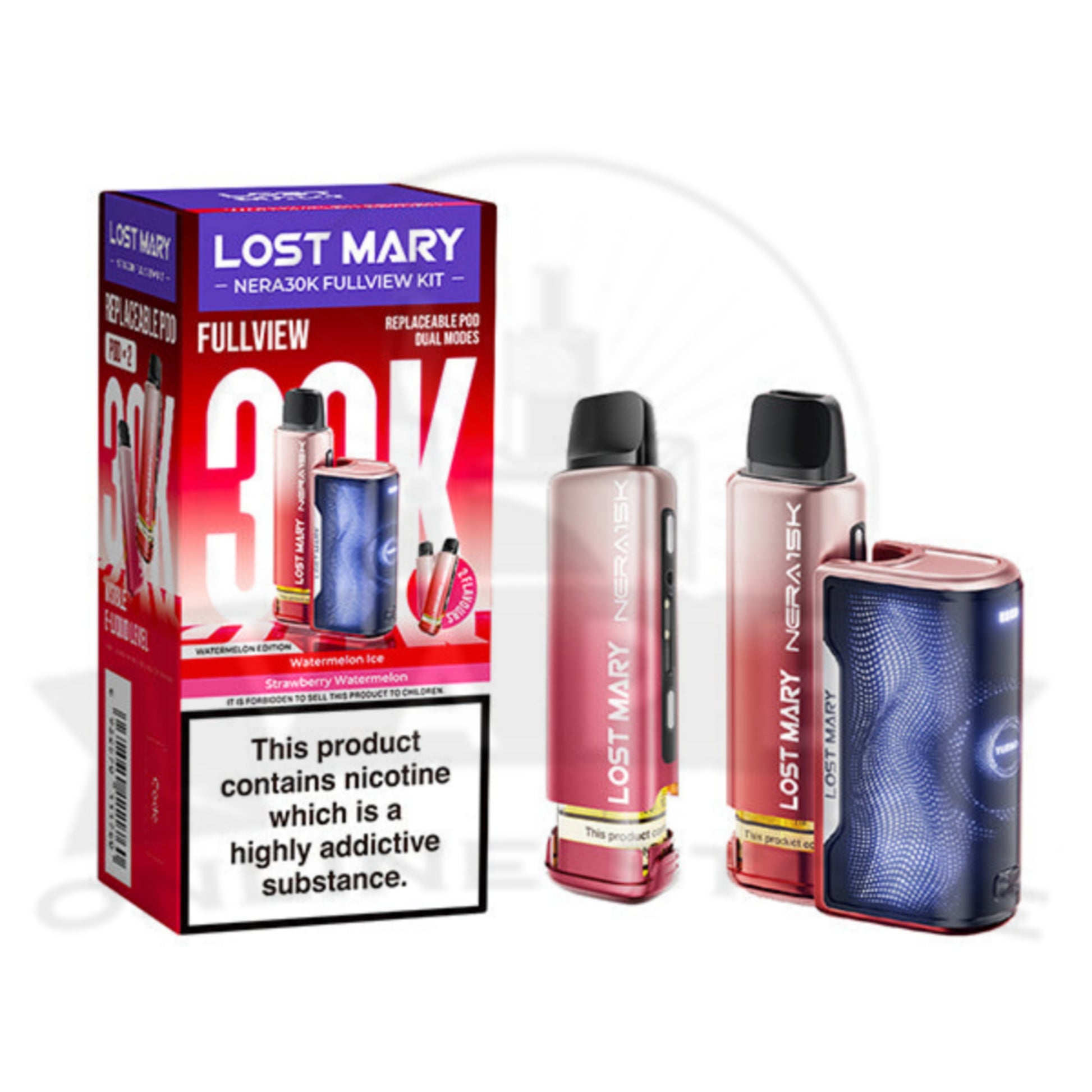 Lost Mary Nera 30K Fullview Pod Kit