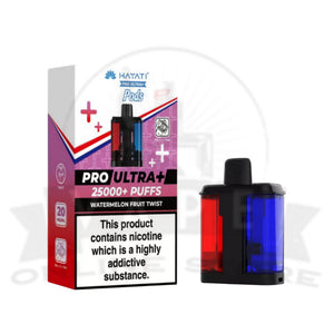 Watermelon Fruit Twist Hayati Pro Ultra Plus 25000 Refill Pods