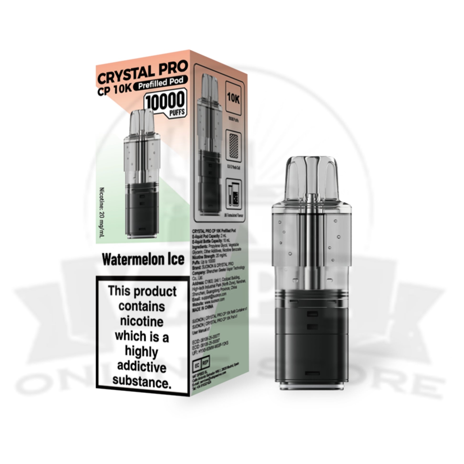 Official Crystal Pro CP 10k Pods | Any 3 For £12 Deal