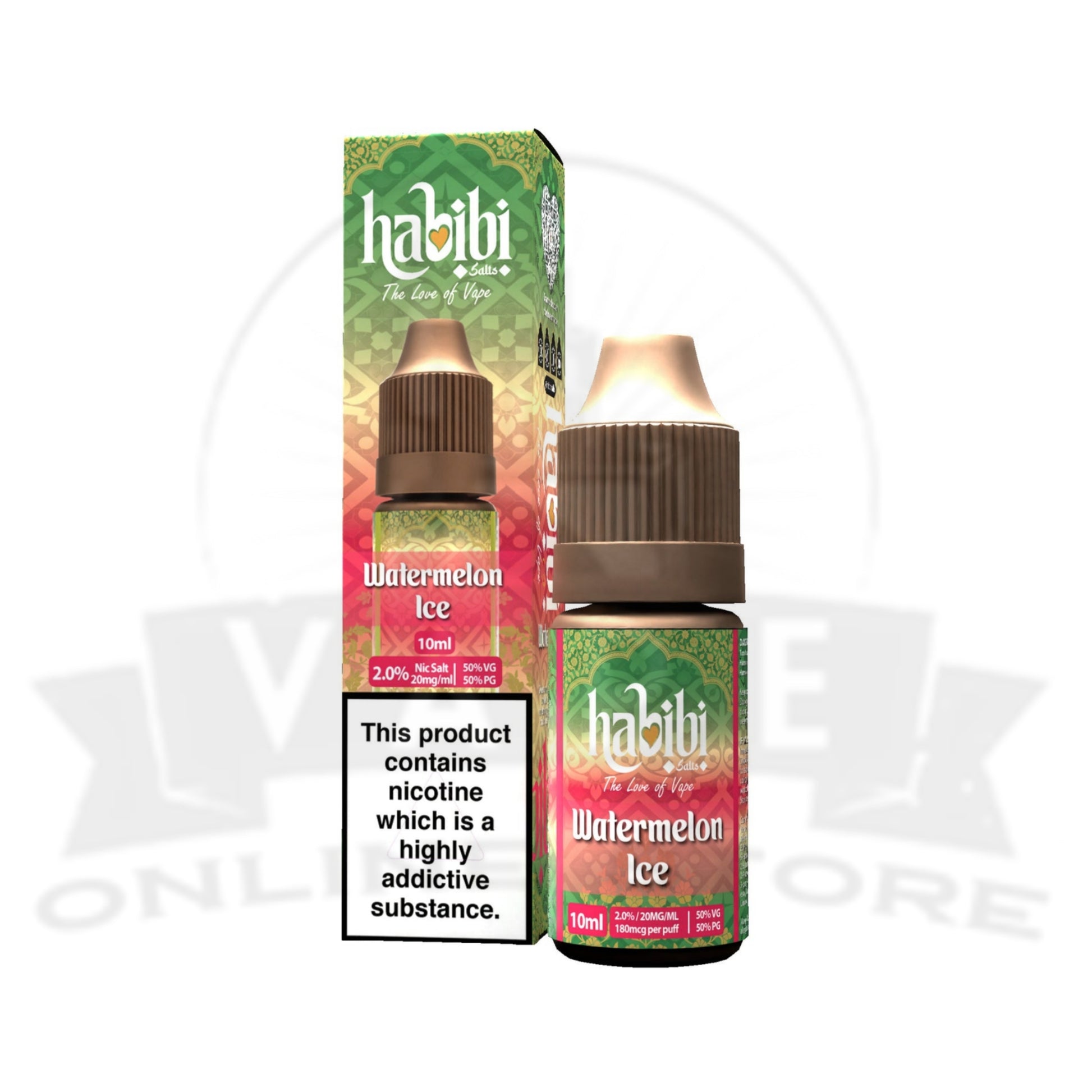 Habibi 10ml Nic Salts E-Liquid| 5 For 10 Mix And Match Habibi 10ml Nic Salts E-Liquid| 5 For 10 Mix And Match