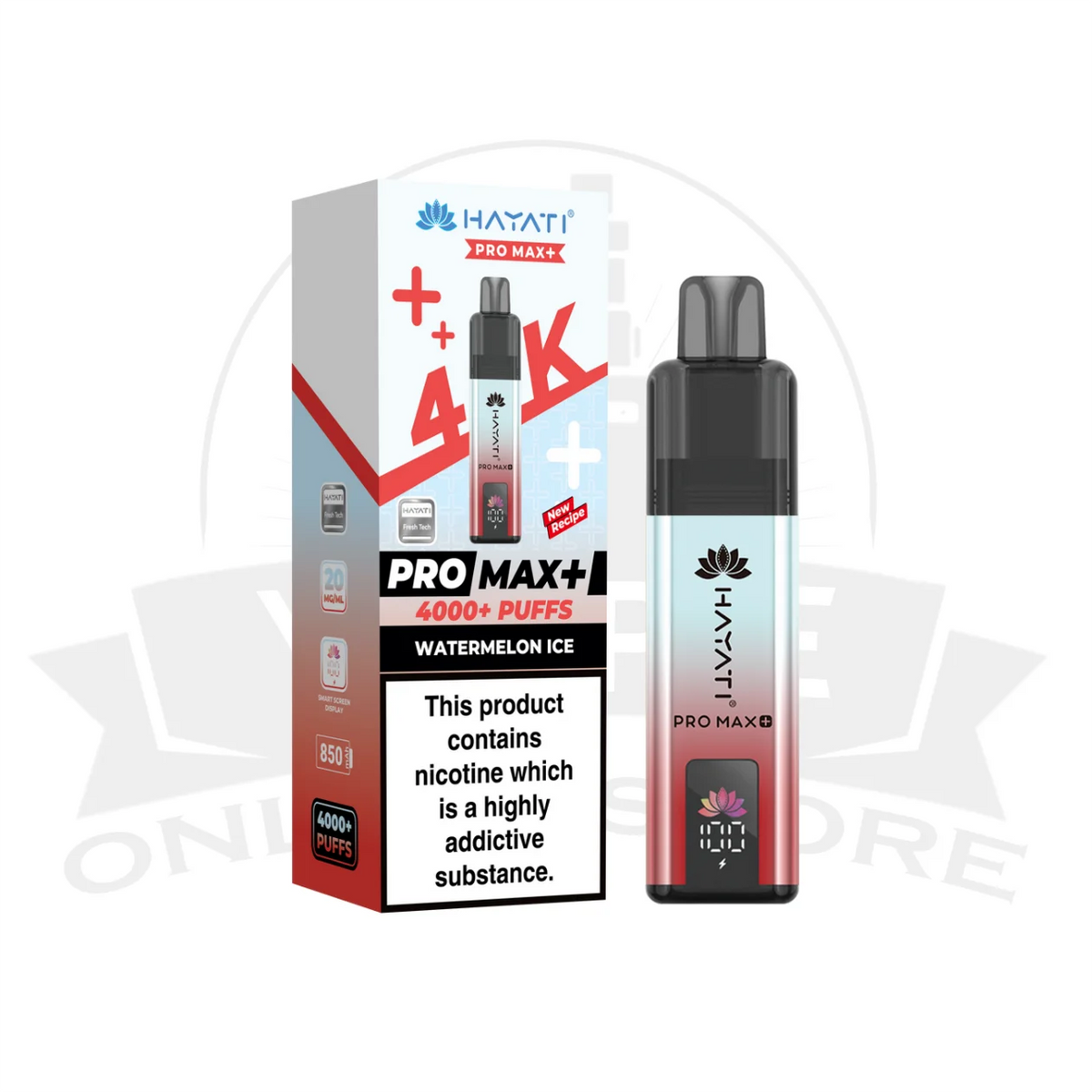 Hayati Pro Max Plus 4000 Prefilled Pod Kit