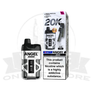 White Edition Vapes Bars Angel 20000 Vape Prefilled Pod Kit