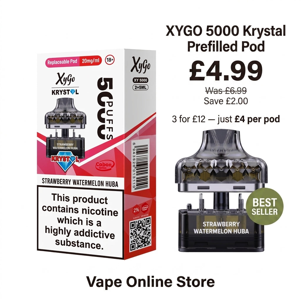 XYGO 5000 Krystal Prefilled Pod