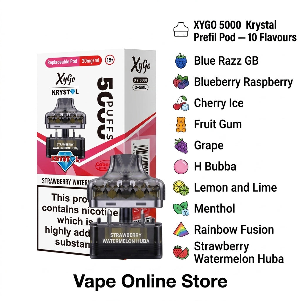XYGO 5000 Krystal Prefilled Pod