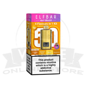Elf Bar 4-in-1 Ultra 50k Prefilled Pod Kit