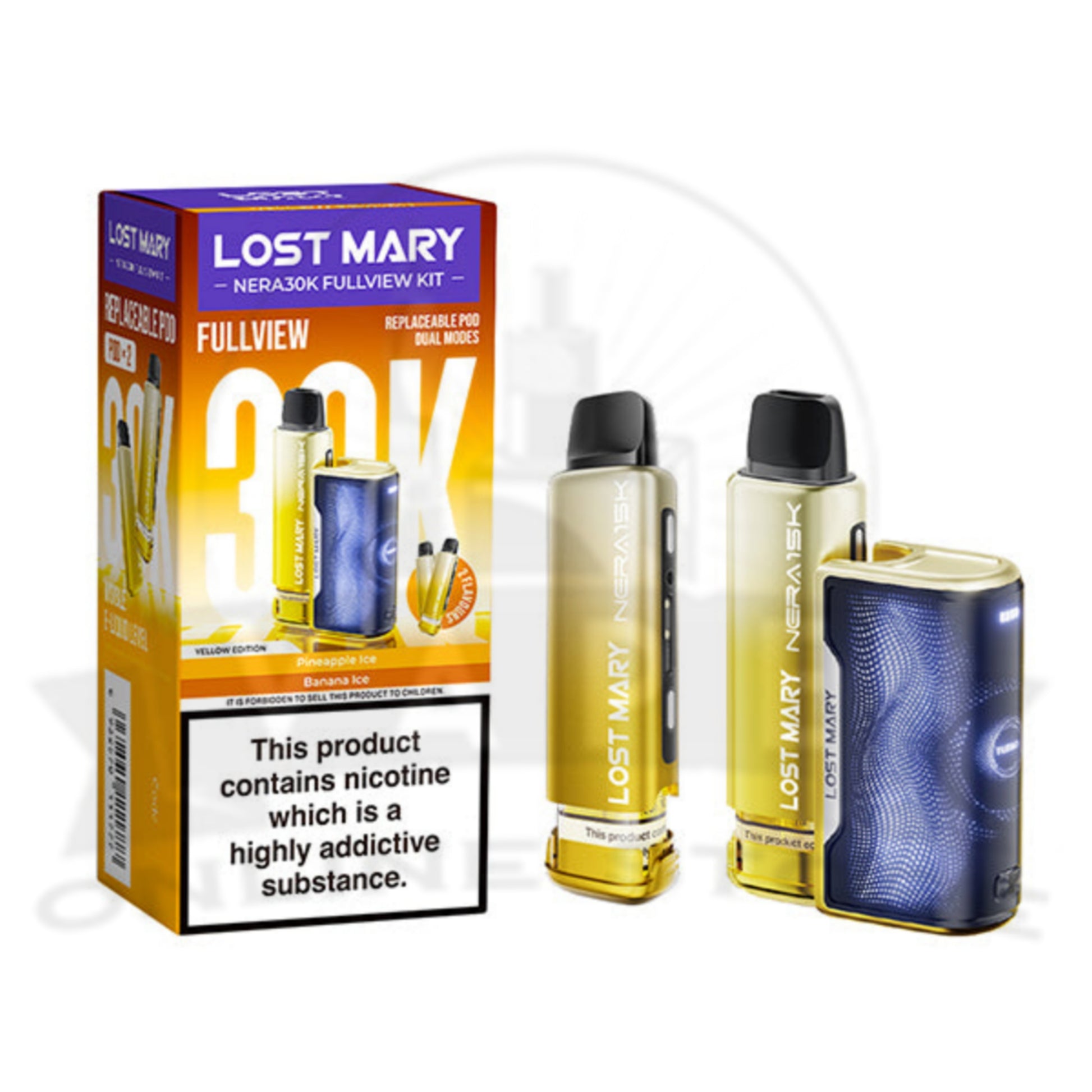 Lost Mary Nera 30K Fullview Pod Kit