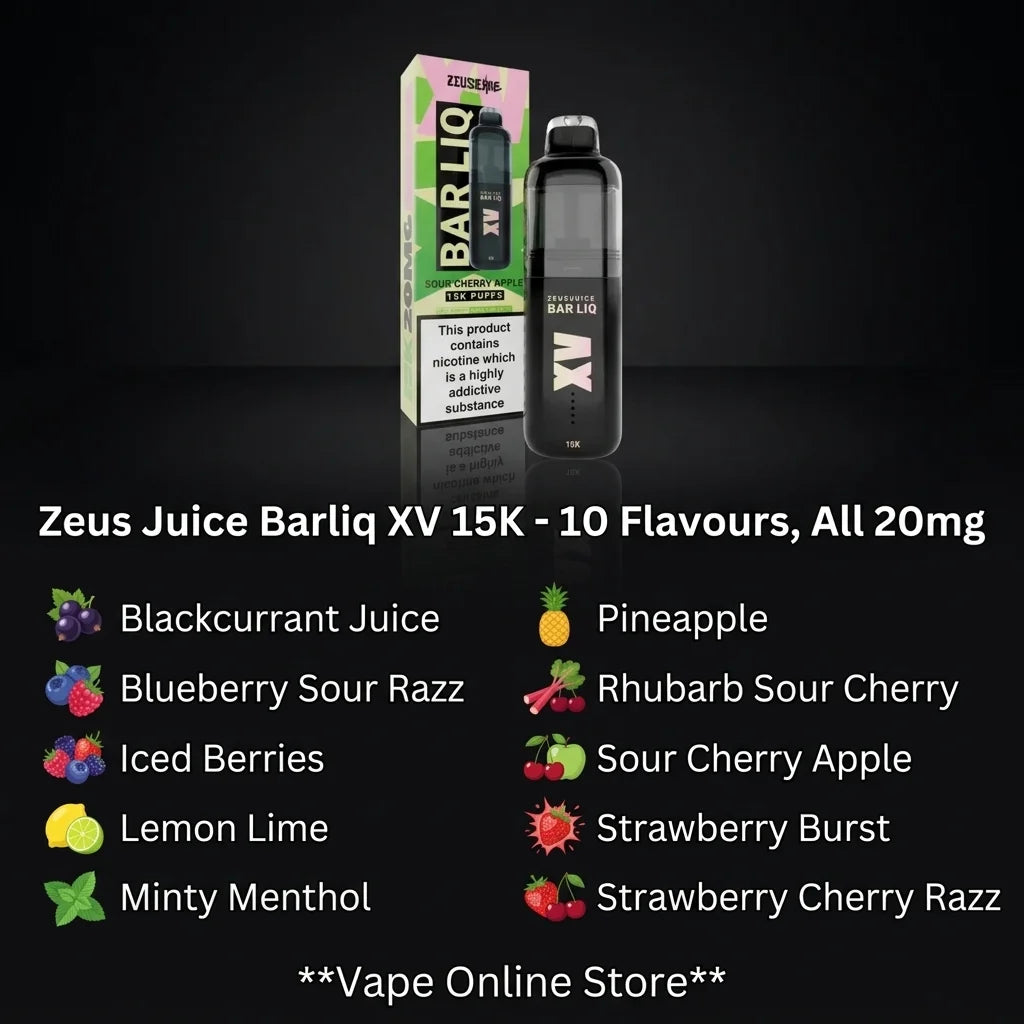 Zeus Juice Barliq XV 15K Prefilled Pod Kit