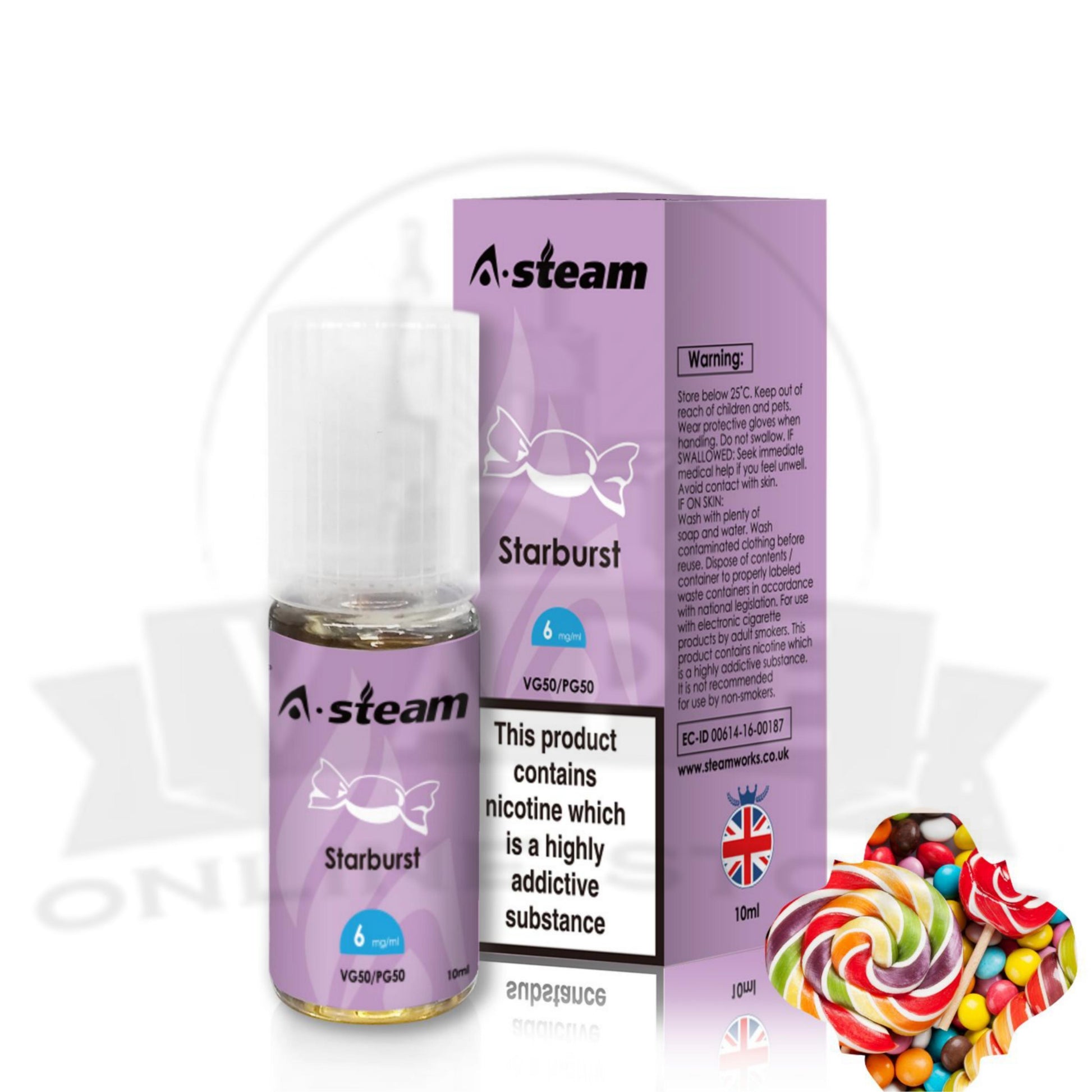 A Steam 10ml Premium E-Liquid | Best Price