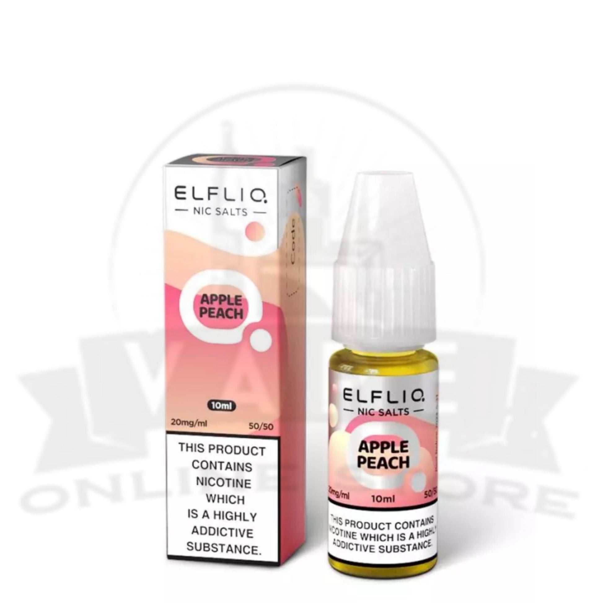 Apple Peach Elfliq 10ml Nic Salt | 5 for £10