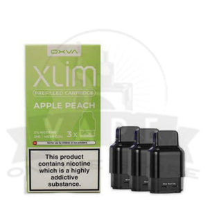 Apple Peach Oxva Xlim Pre-Filled Cartridge | Pack of 3