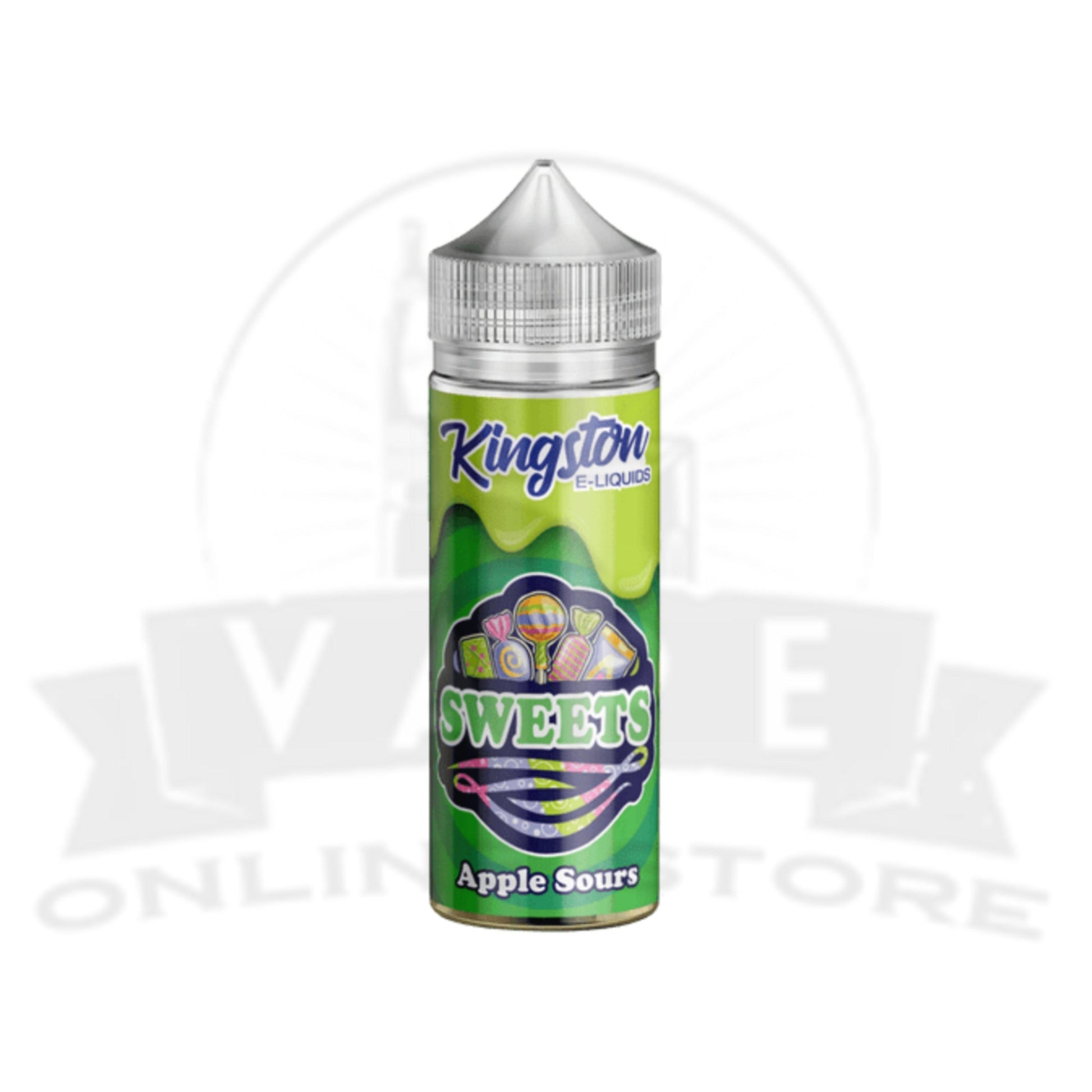 Apple Sours Kingston Sweets 100 ML E-Liquid Shortfills