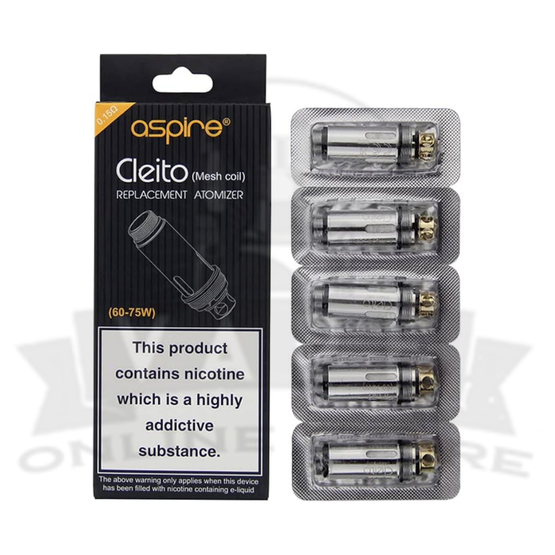 Aspire Cleito Replacement Coils | Pack Of 5