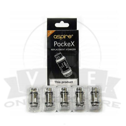 Aspire PockeX Coils | Pack Of 5 | 8.99£ Only