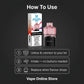 aura bar crystal prime 10k how to use