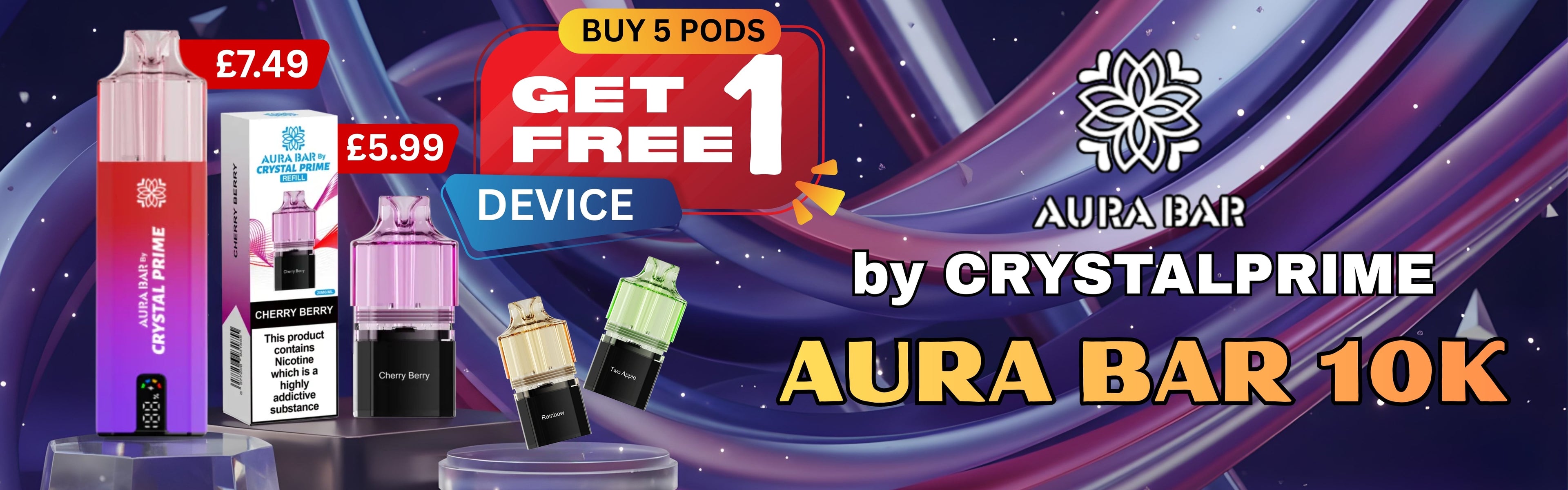 aura bar crystal prime refill