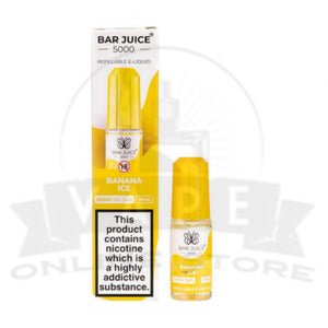 Banana Ice Bar Juice 5000 Nic Salt E-Liquid | 5 for £10