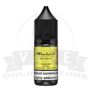 Banana Ice Elux Legend 10ml Nic Salt | Retail & Wholesale