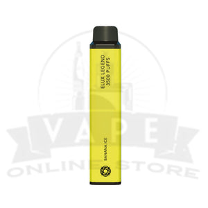 Banana Ice Elux Legend 3500 Puffs Disposable Vape Favour