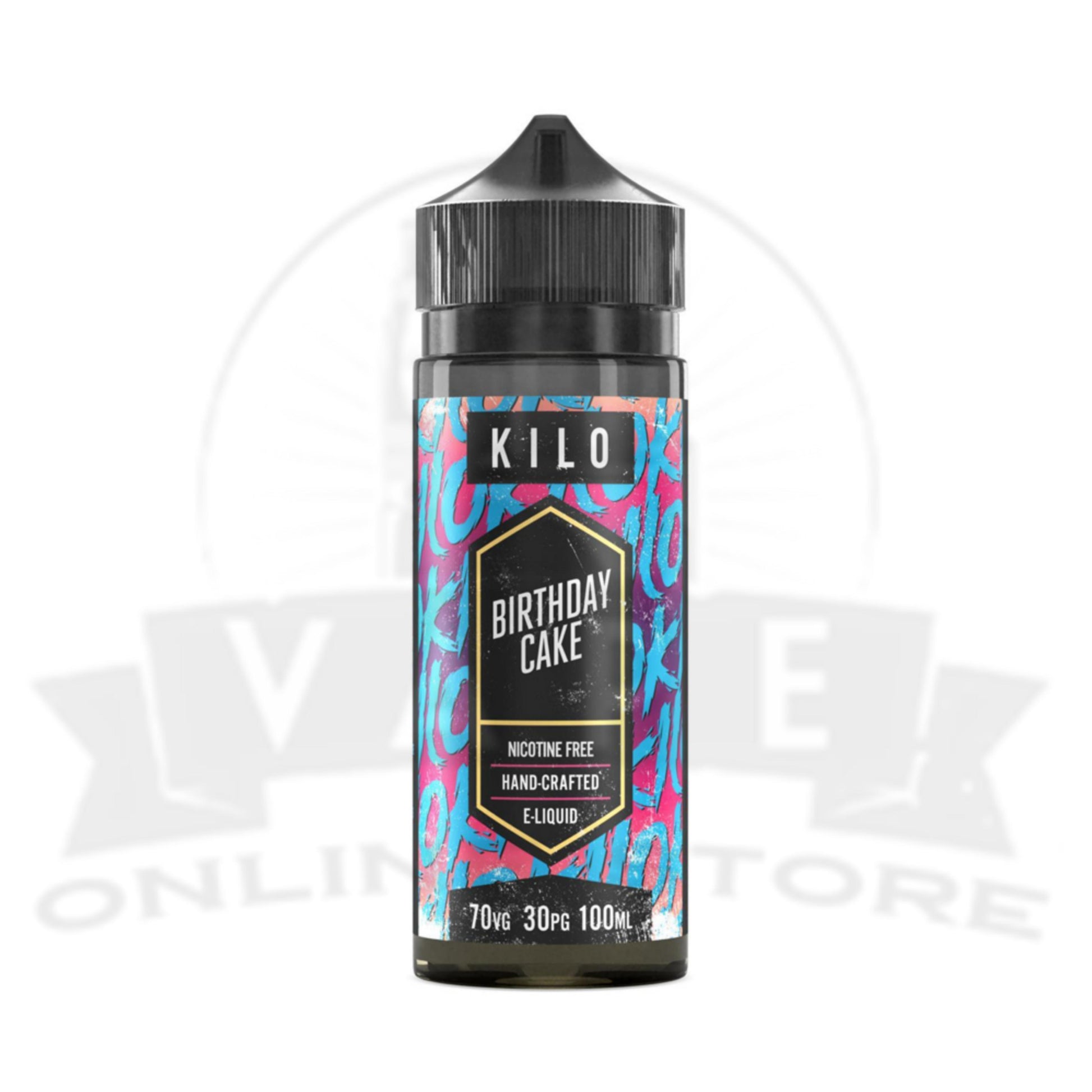 Birthday Cake Kilo 100ml E-Liquid Shortfill Sale UK