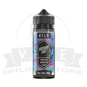 Birthday Cake Kilo 100ml E-Liquid Shortfill Sale UK