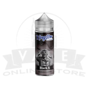 Black A Kingston 100ML E-Liquid Shortfills