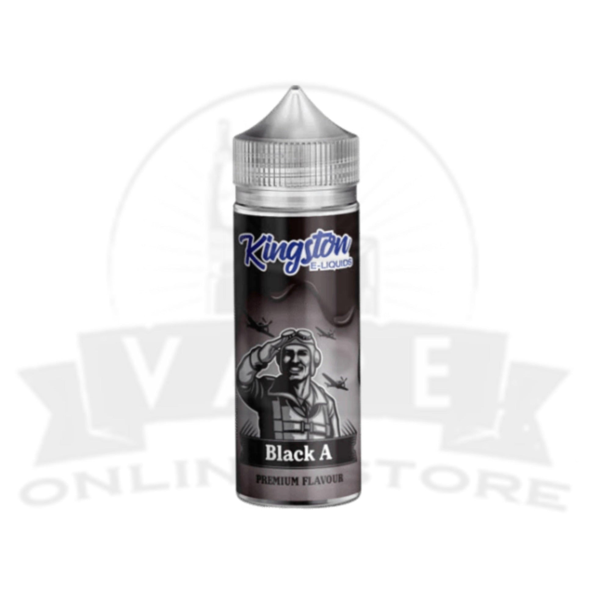 Black A Kingston 100ML E-Liquid Shortfills