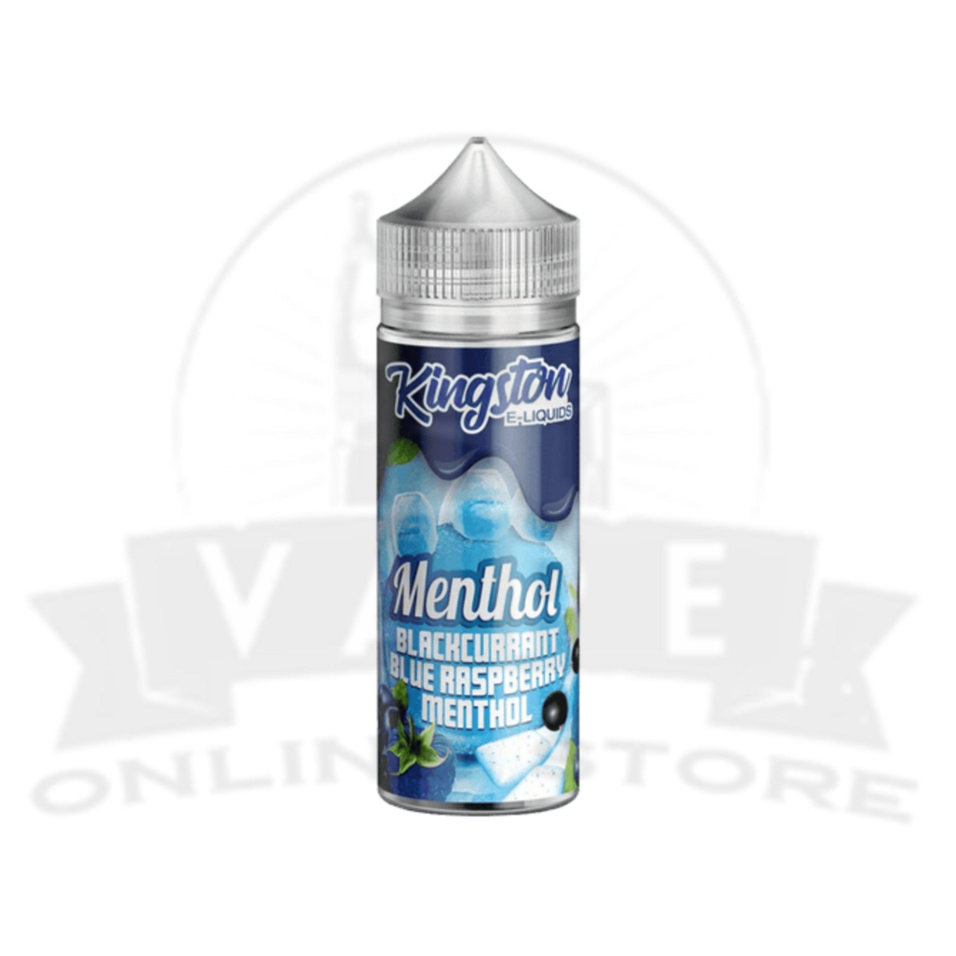 Blackcurrant Blue Raspberry Menthol Kingston Menthol 100 ML E-Liquid Shortfills