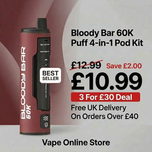 Bloody Bar 60K Puff 4-in-1 Pod Vape Kit | 3 For £30