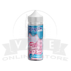 Blue Raspberry Kingston Candy Floss 100 ML E-Liquid Shortfills