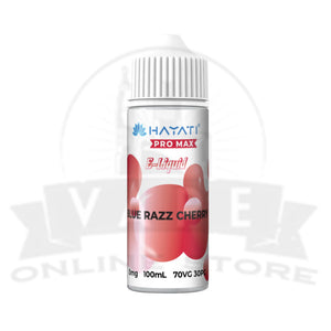 Blue Razz Cherry Hayati Pro Max 100ml E-Liquid Vape Juice | Full Stock